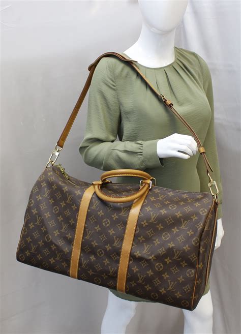 louis vuitton keepall 50 pvc|Louis Vuitton Keepall 50 bandouliere.